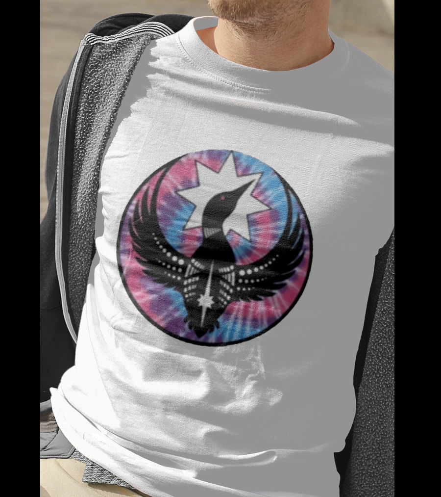 Rebel Alliance Loon Star Tie Dye Circle T-Shirt