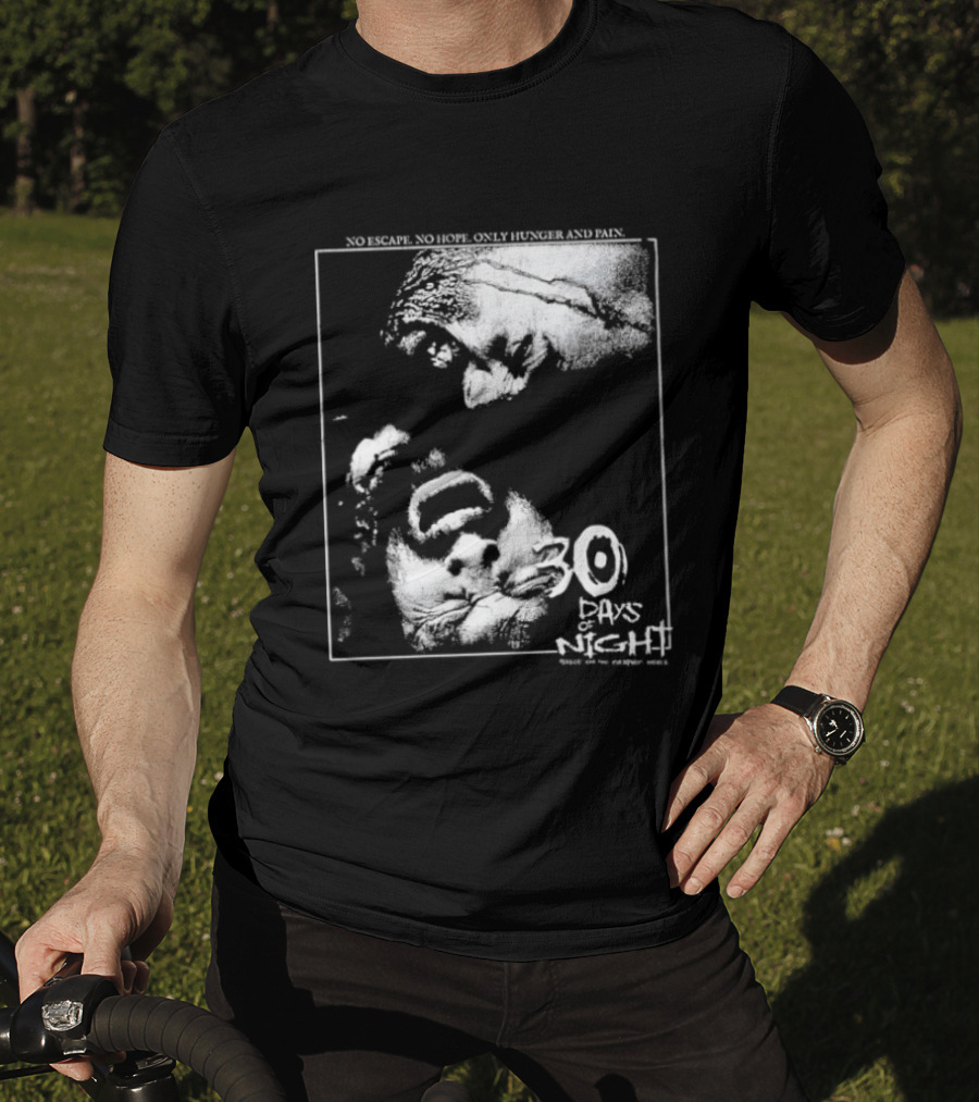 30 Days Of Night No Escape No Hope Only Hunger And Pain Graphic Novel Horror T-Shirt