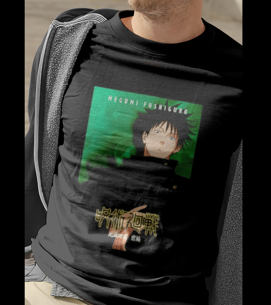 Jujutsu Kaisen Megumi Fushiguro The Culling Game Arc Season 3 T-Shirt