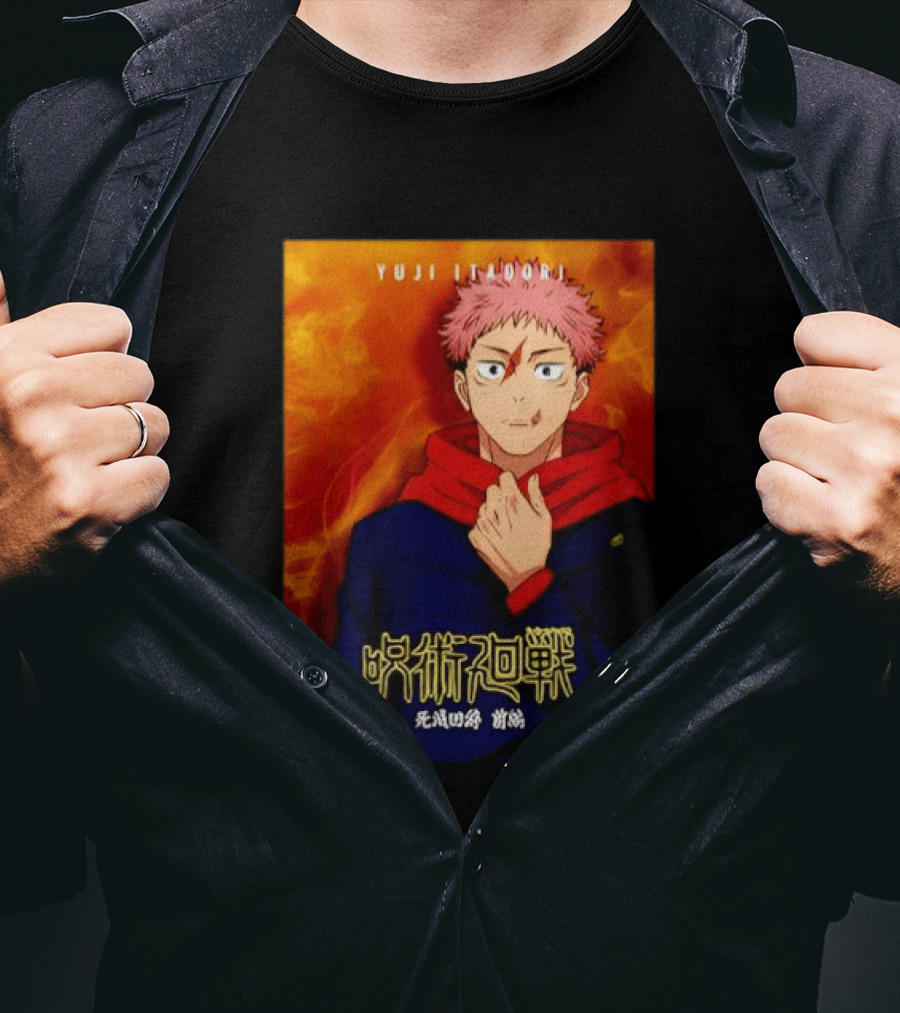 Yuji Itadori Jujutsu Kaisen Season 3 Culling Game Arc Part 1 Anime T-Shirt