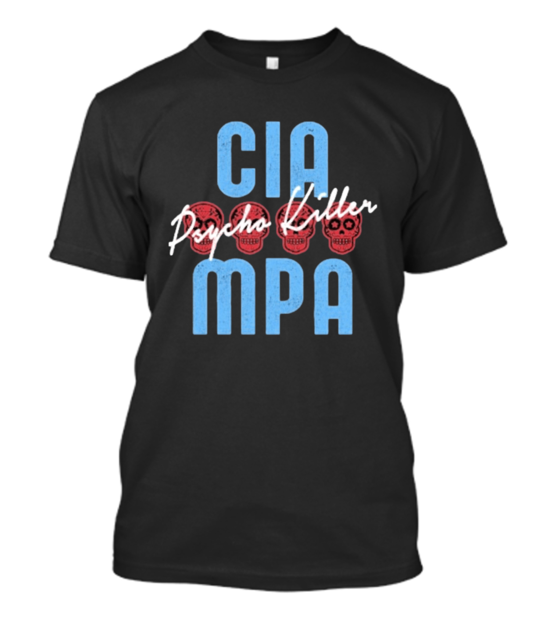 Ciampa Psycho Killer Red Skull T-Shirt