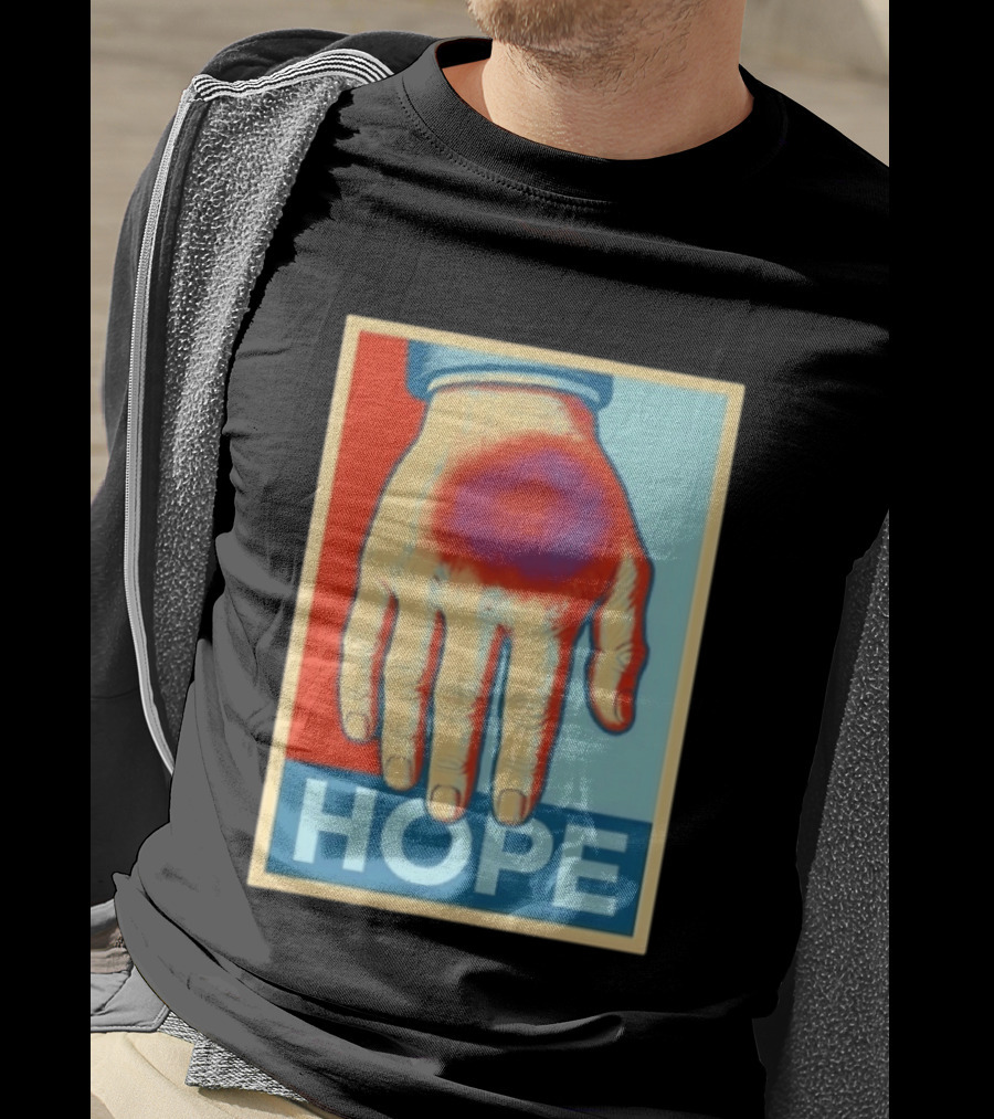 Trump Hope Hand Pop Art Style Springs Eternal T-Shirt