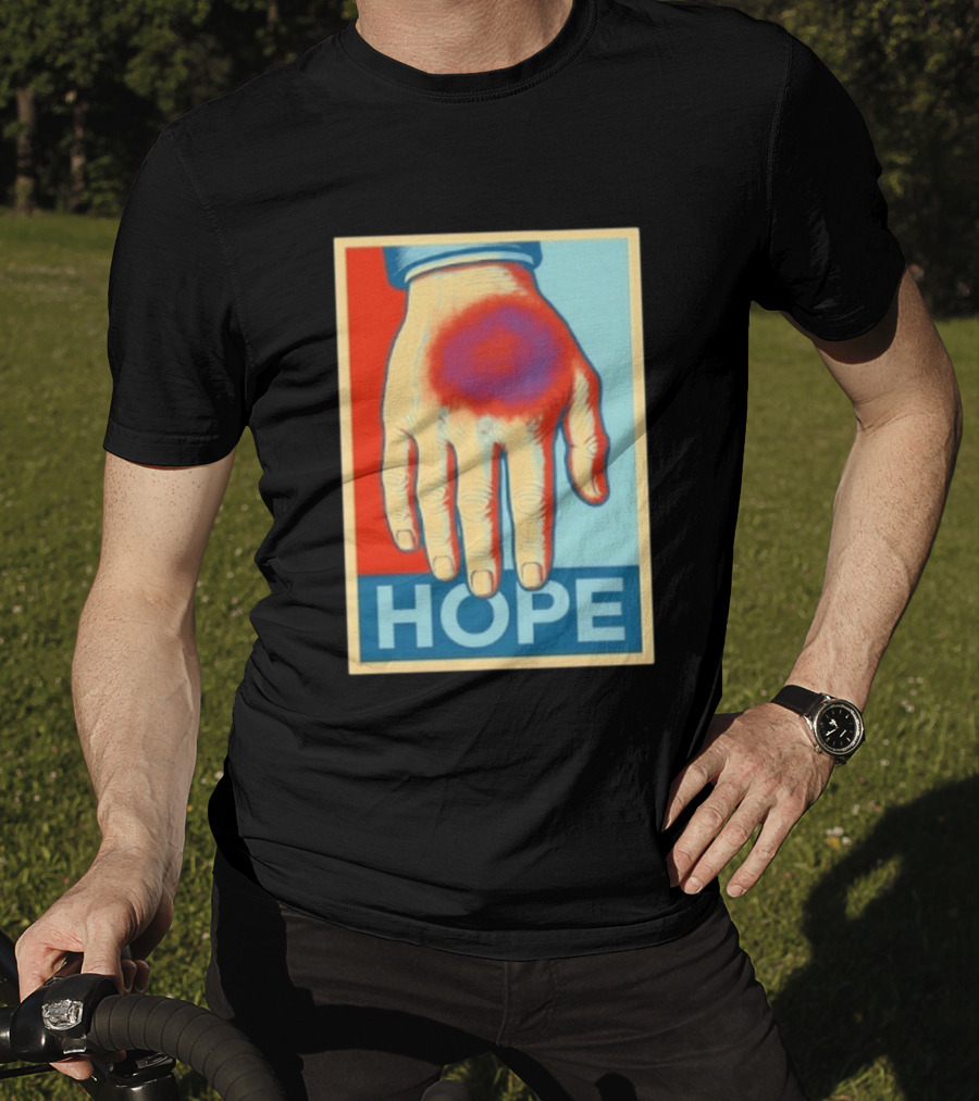 Trump Hope Hand Pop Art Style Springs Eternal T-Shirt