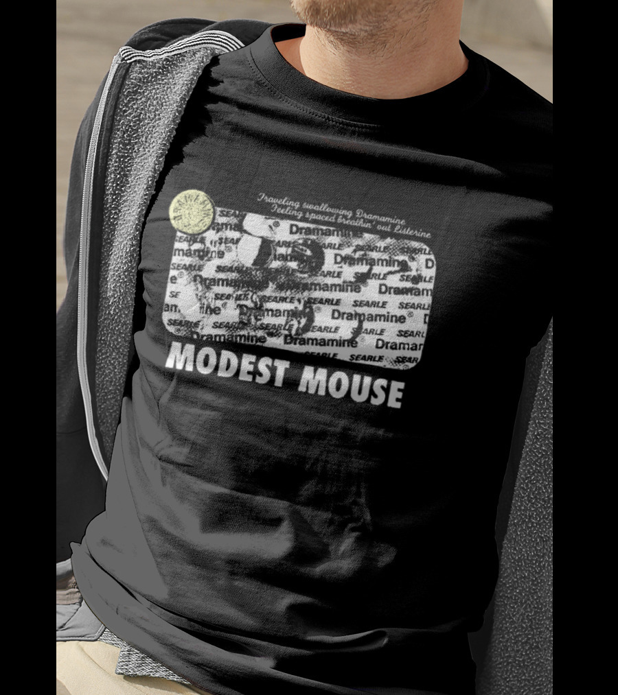 Modest Mouse Dramamine Writing Thoughts Explore Matters T-Shirt
