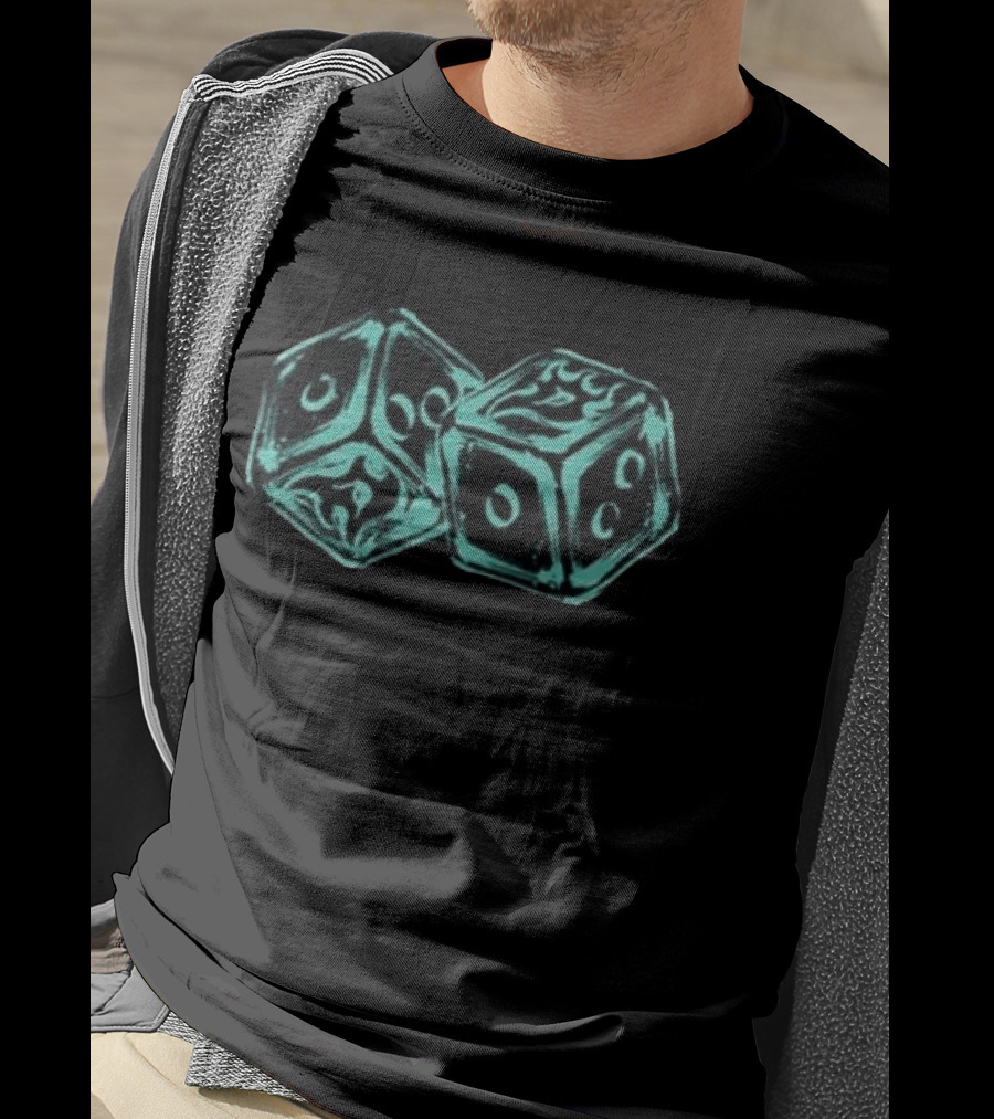 End In Pain Crown Of Lies Two Sides Dice T-Shirt