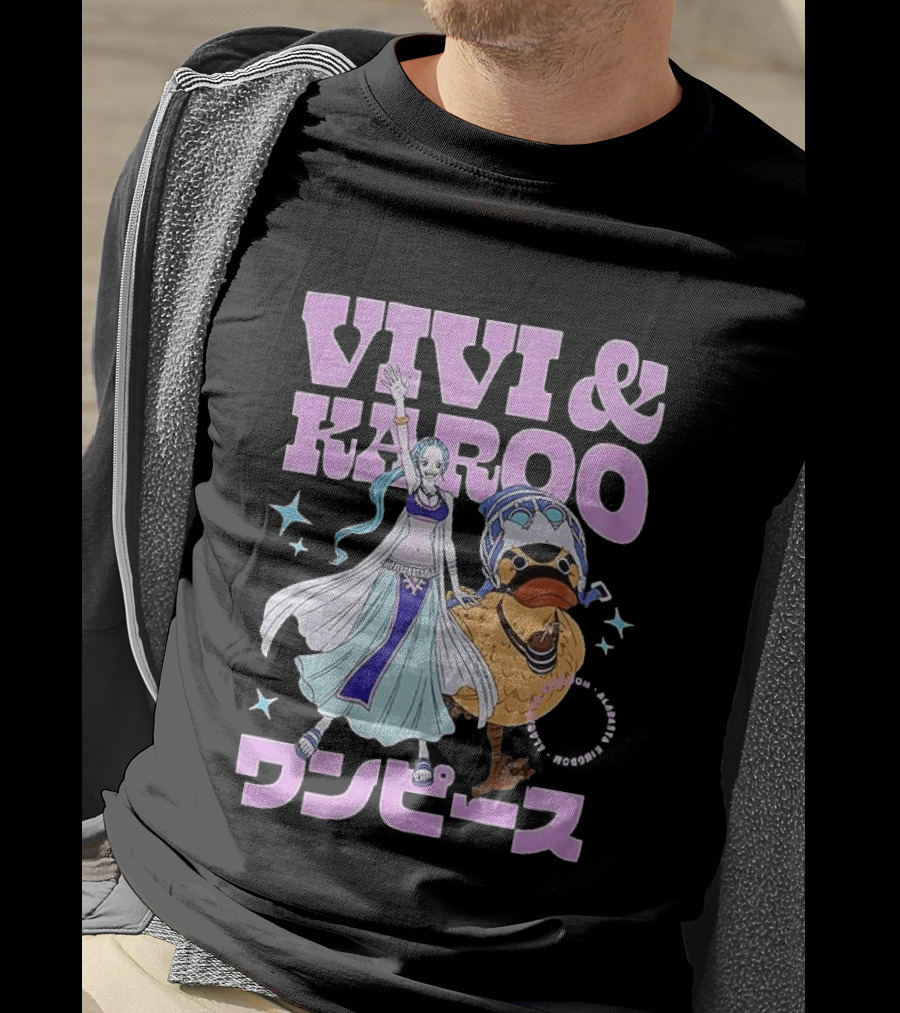 One Piece Vivi And Karoo T-Shirt