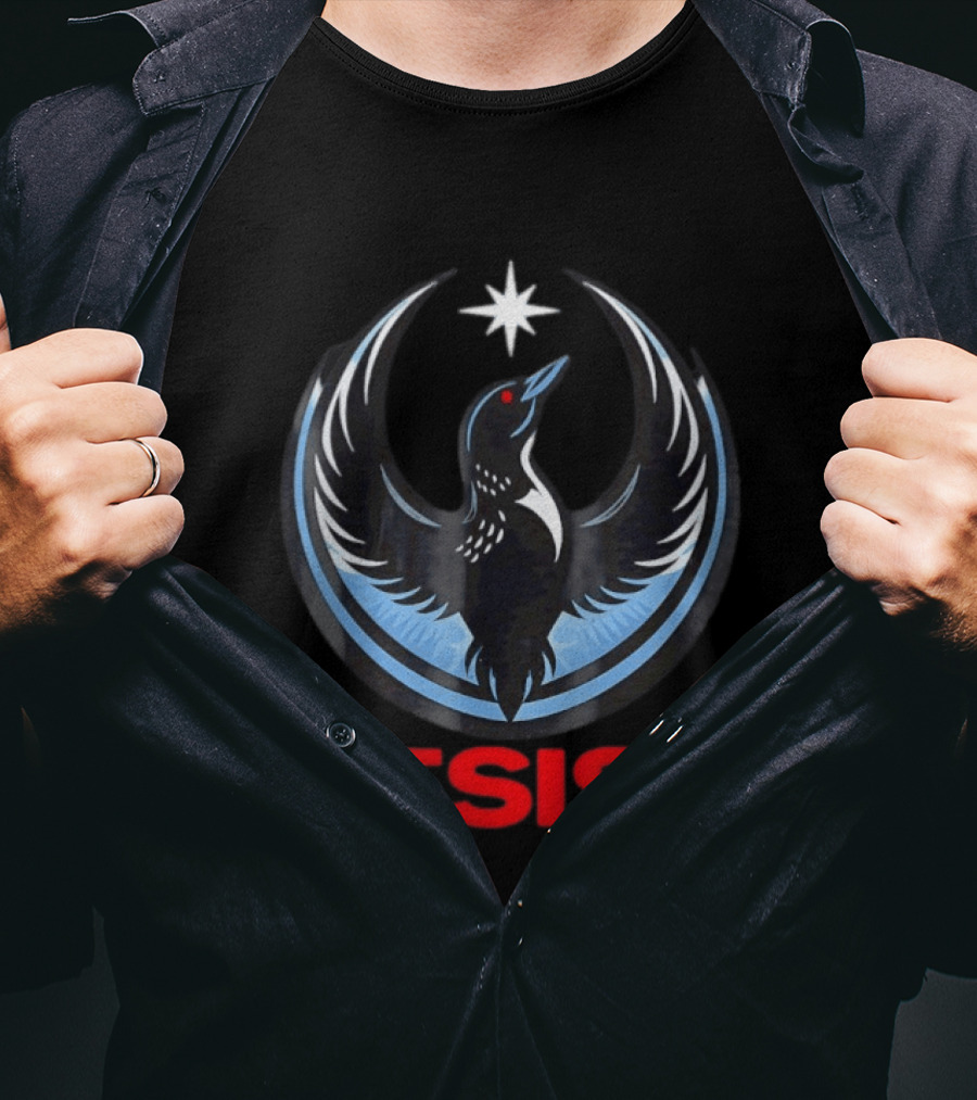 Minnesota Rebel Resist Loon Star T-Shirt