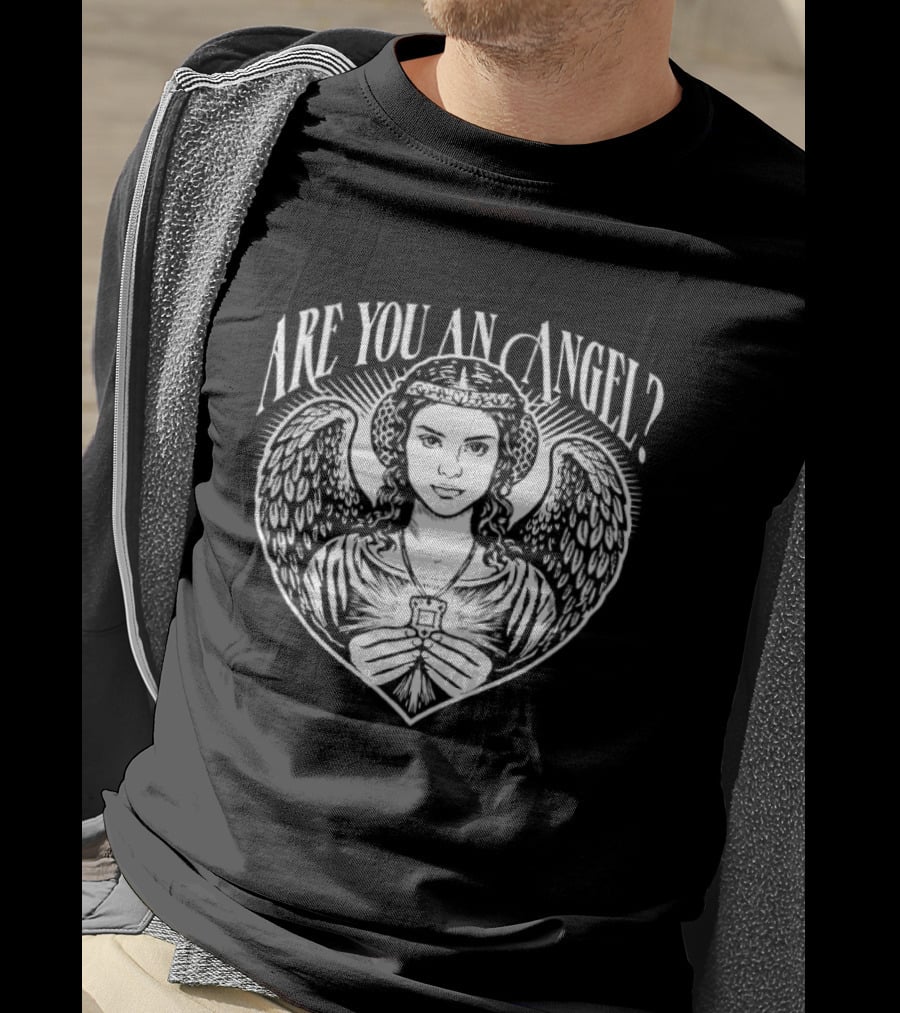 Are You An Angel Winged Heart T-Shirt