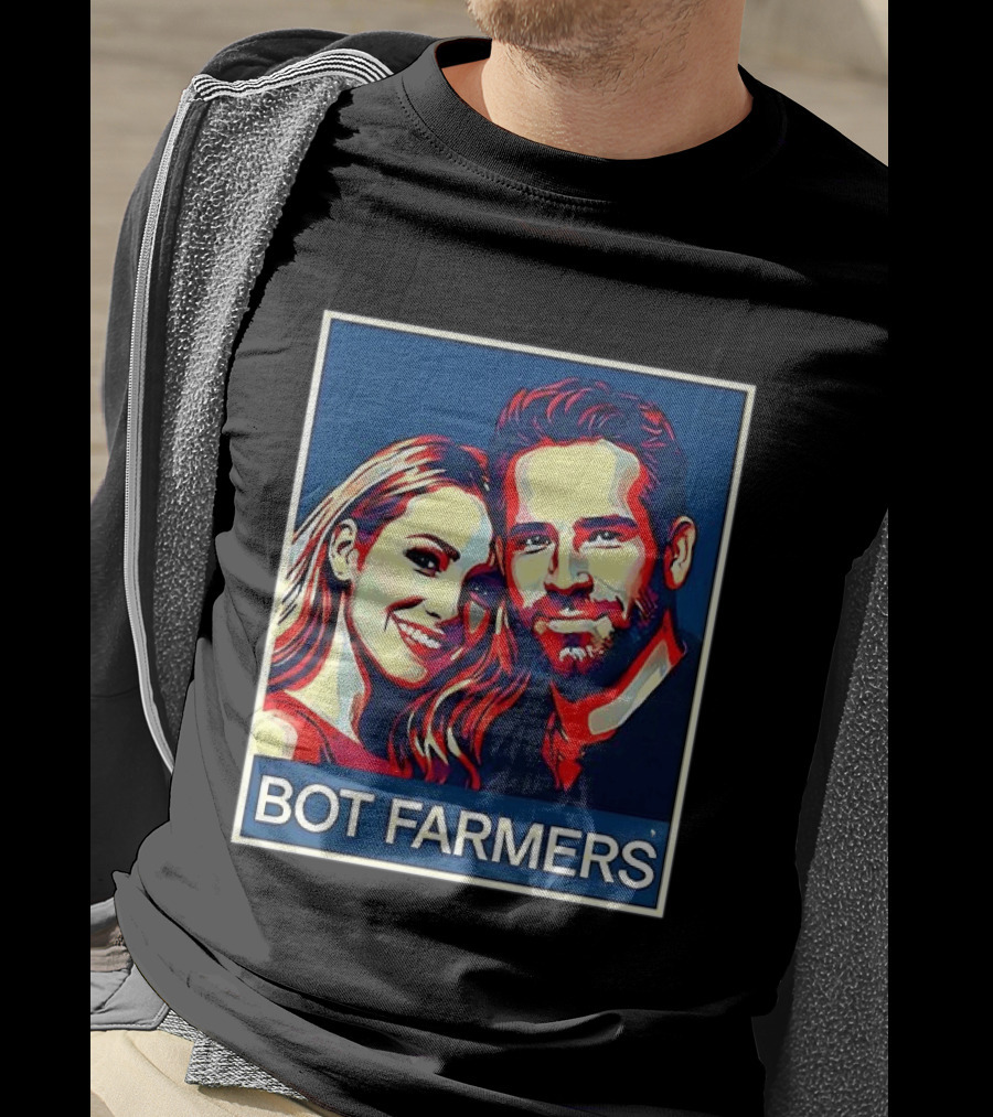 BOT FARMERS Hope Obama T-Shirt