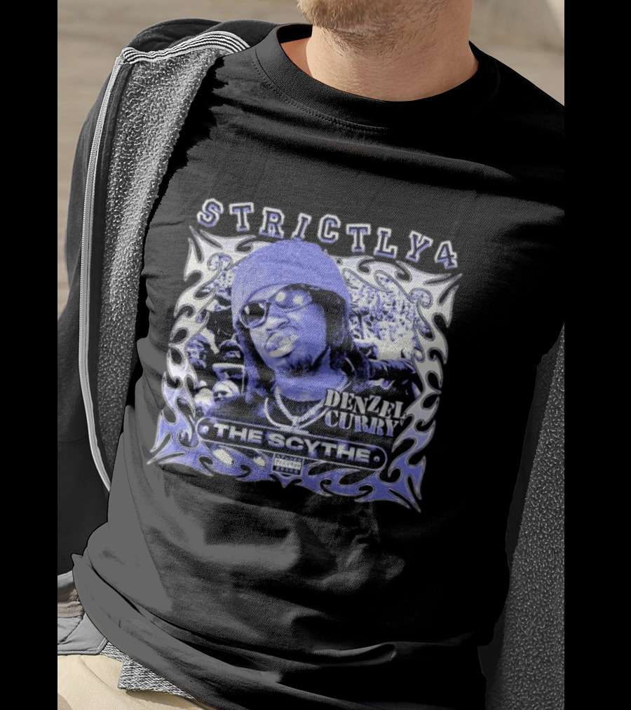 Denzel Curry Strictly 4 The Scythe Album Cover T-Shirt