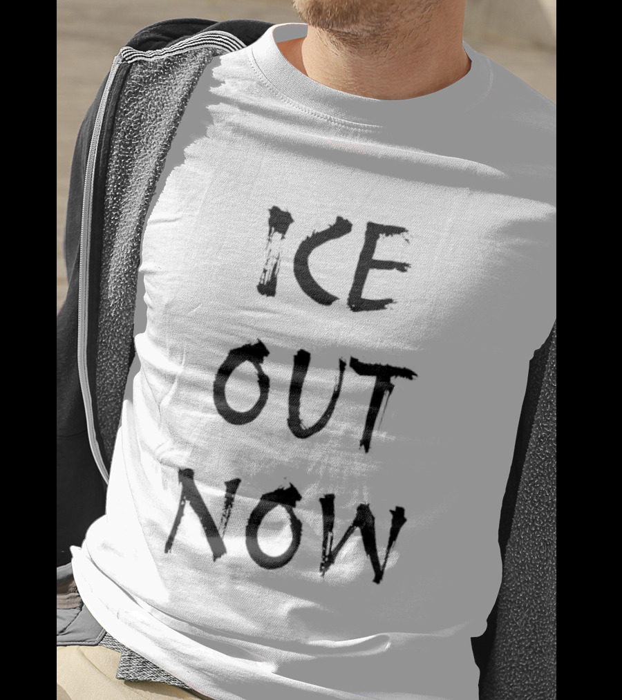 ICE Out Now Anti Political T-Shirt
