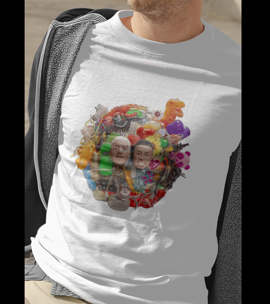 Camiseta Colapso Global TETO WIU Eclectic Toy Collage T-Shirt