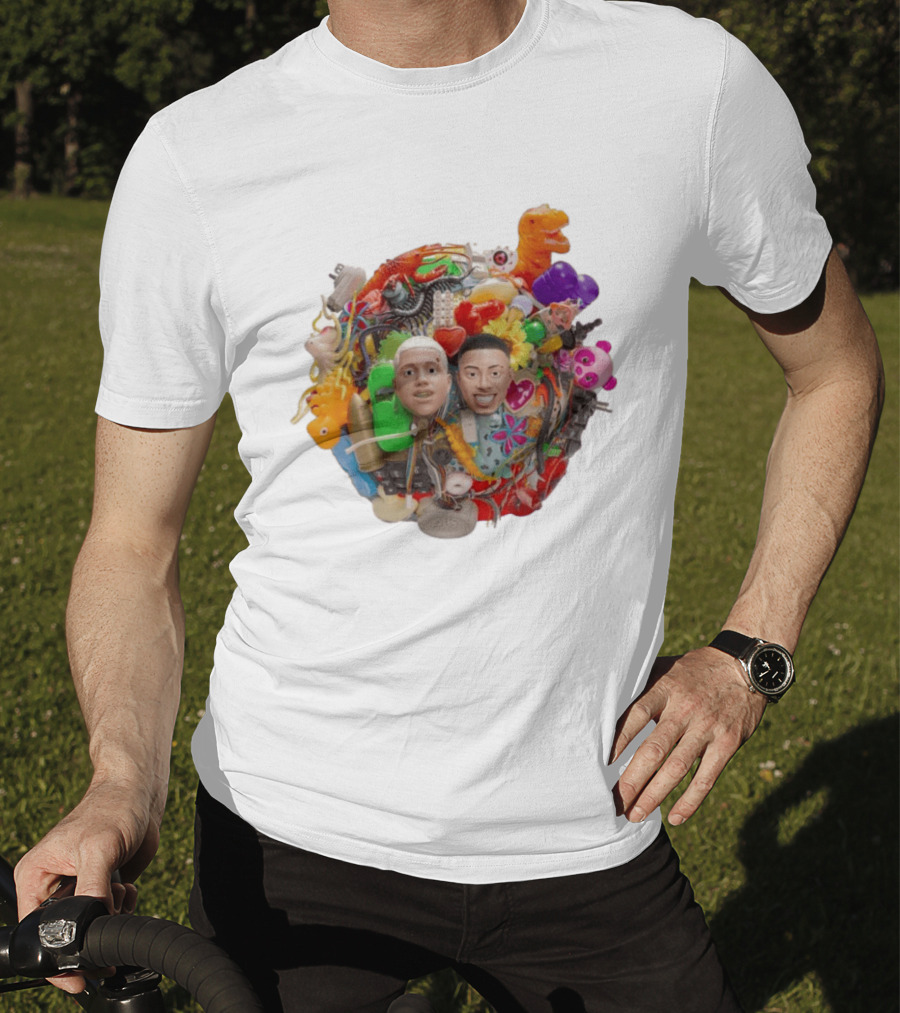 Camiseta Colapso Global TETO WIU Eclectic Toy Collage T-Shirt