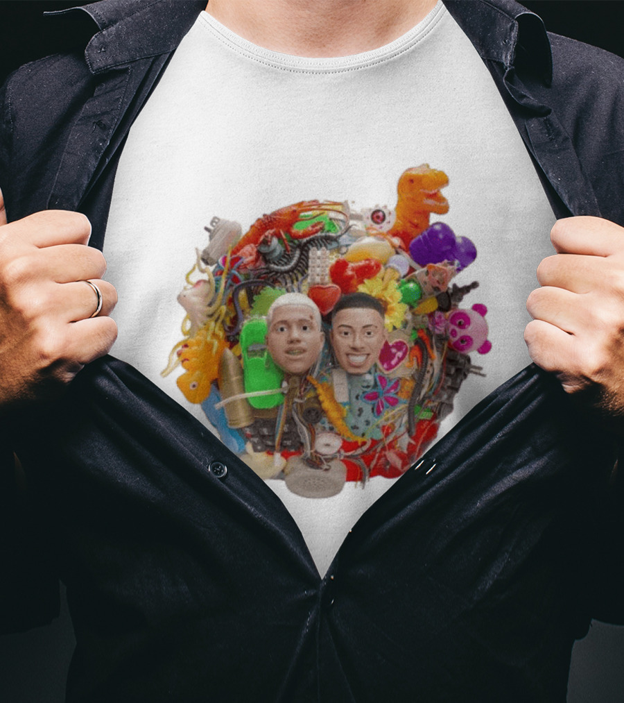Camiseta Colapso Global TETO WIU Eclectic Toy Collage T-Shirt