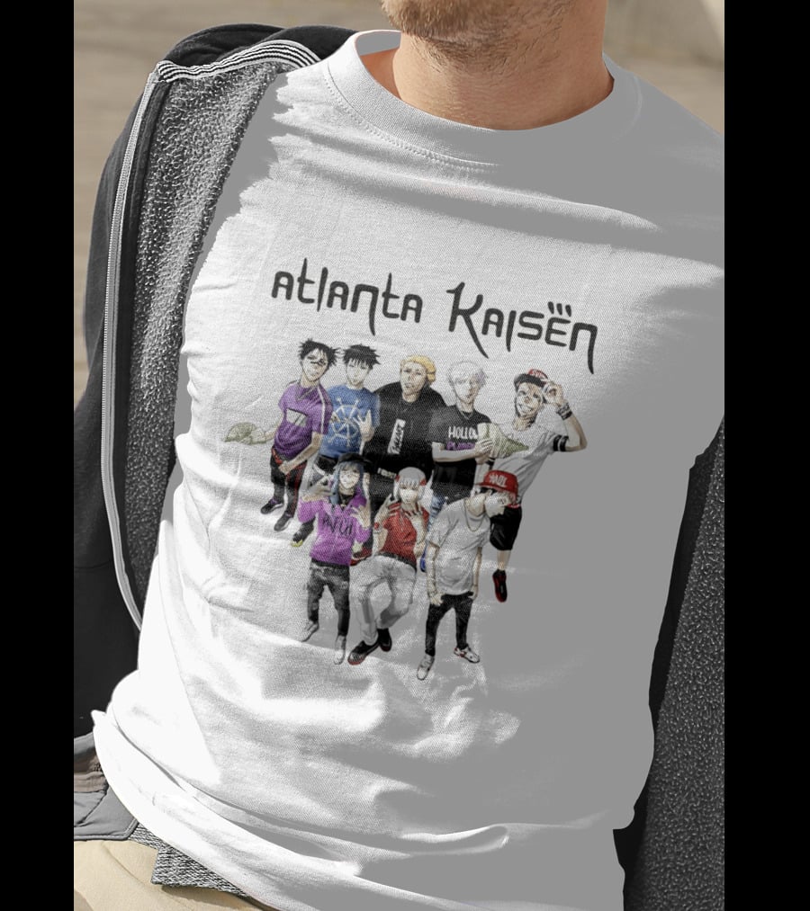 Atlanta Kaisën Jujutsu Kaisen Anime Characters Fan T-Shirt