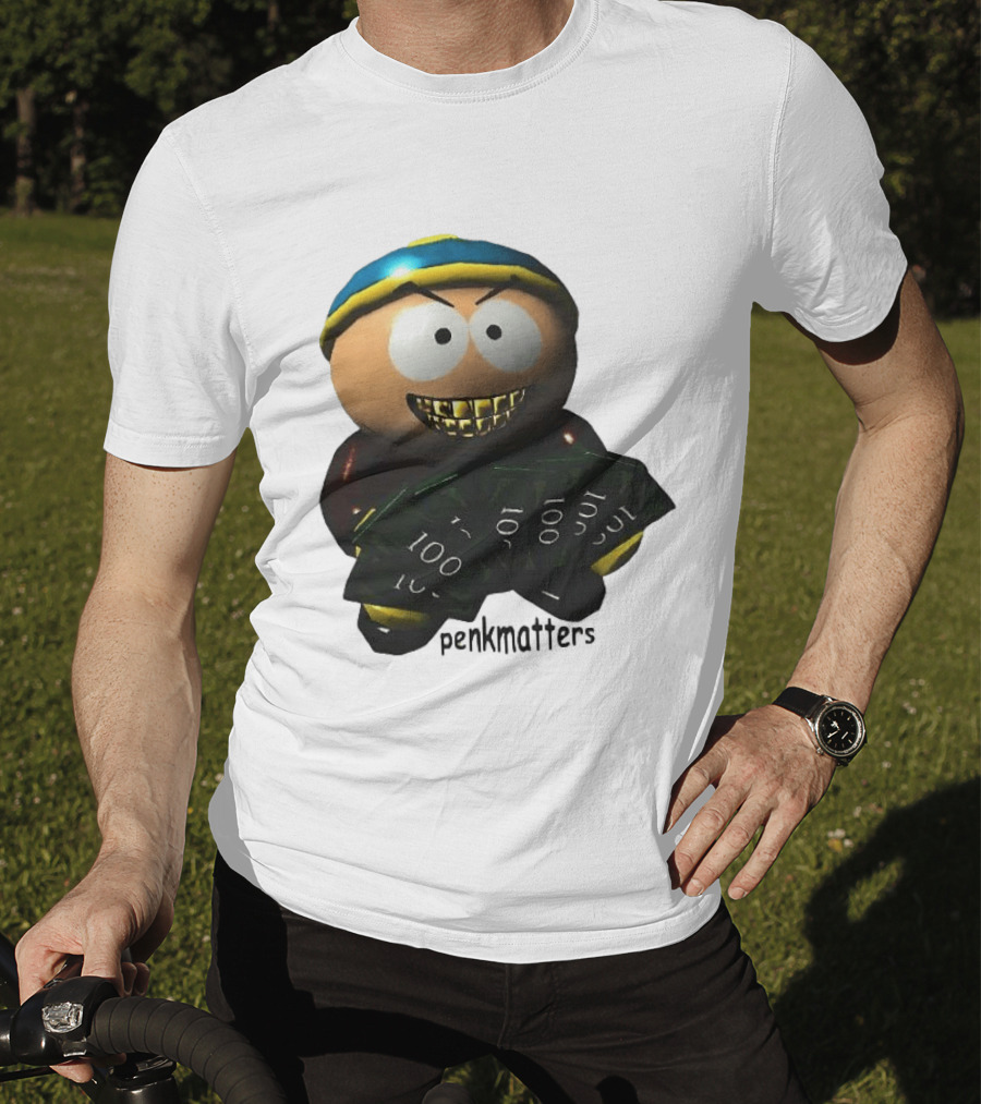 Eric Cartman Penkmatters Money Grinning South Park T-Shirt