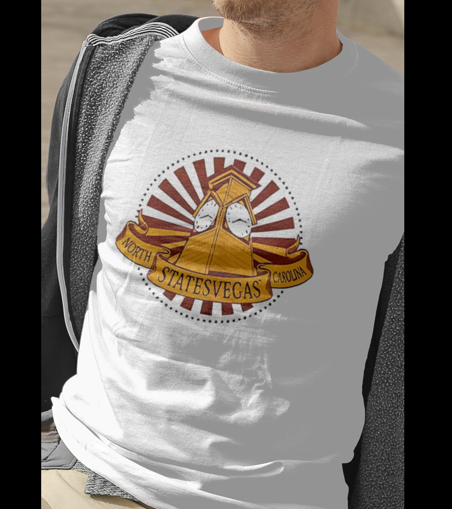 Statesvegas North Carolina Tower T-Shirt