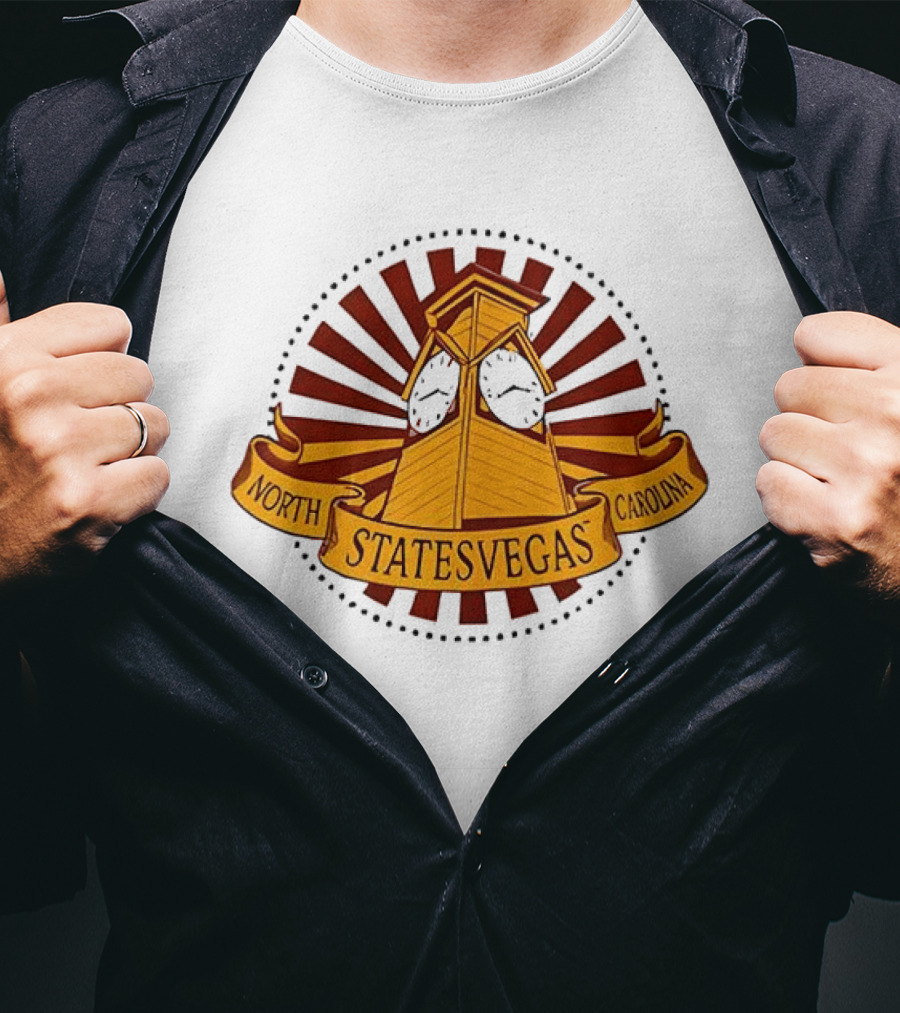 Statesvegas North Carolina Tower T-Shirt