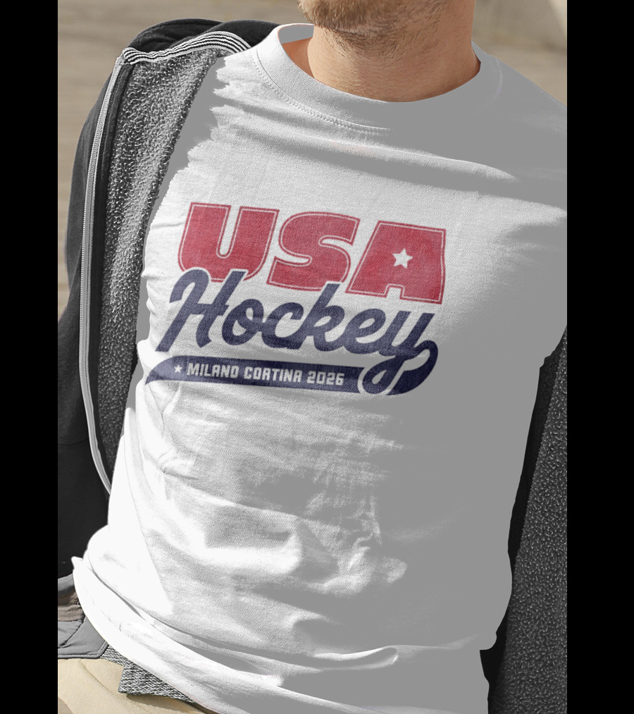 USA Hockey Milano Cortina 2026 T-Shirt