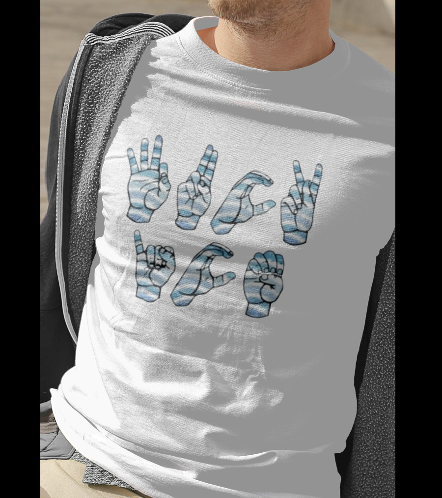 ASL Welcome Ice Fuck Hands Sign Language T-Shirt