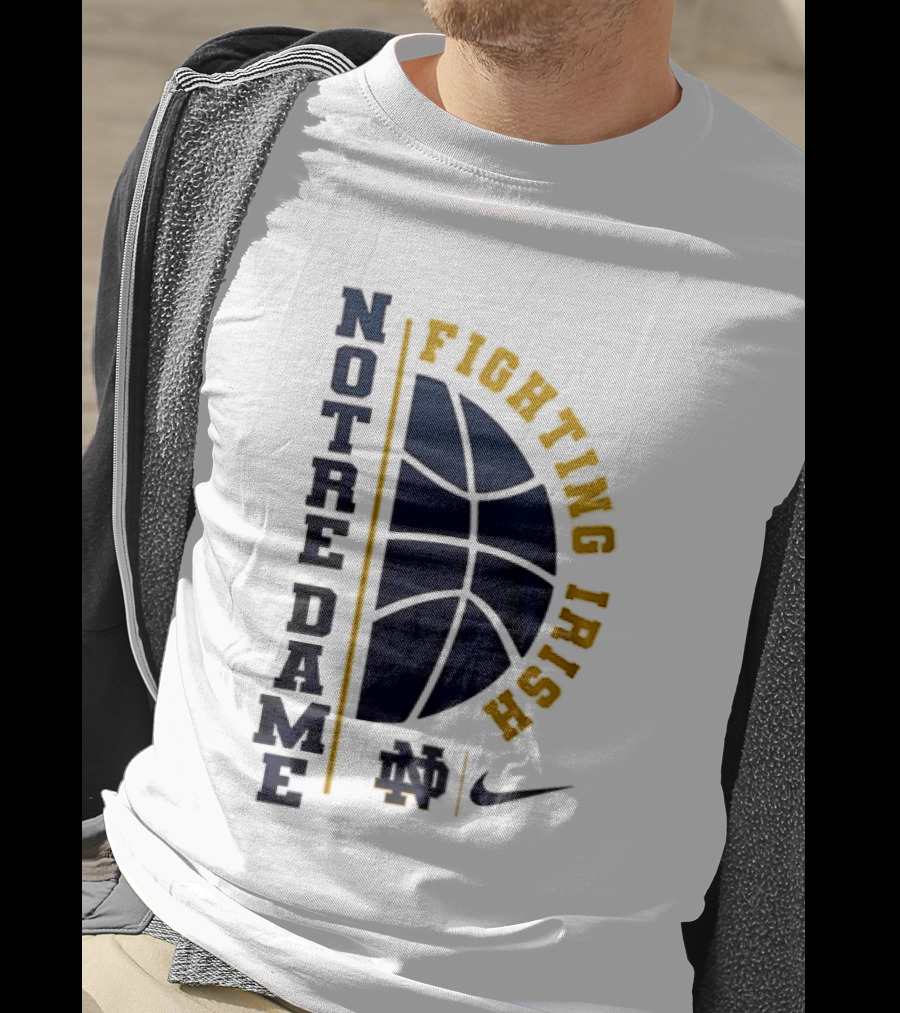 Notre Dame Fighting Irish Basketball Nike Collaboration Go Irish T-Shirt