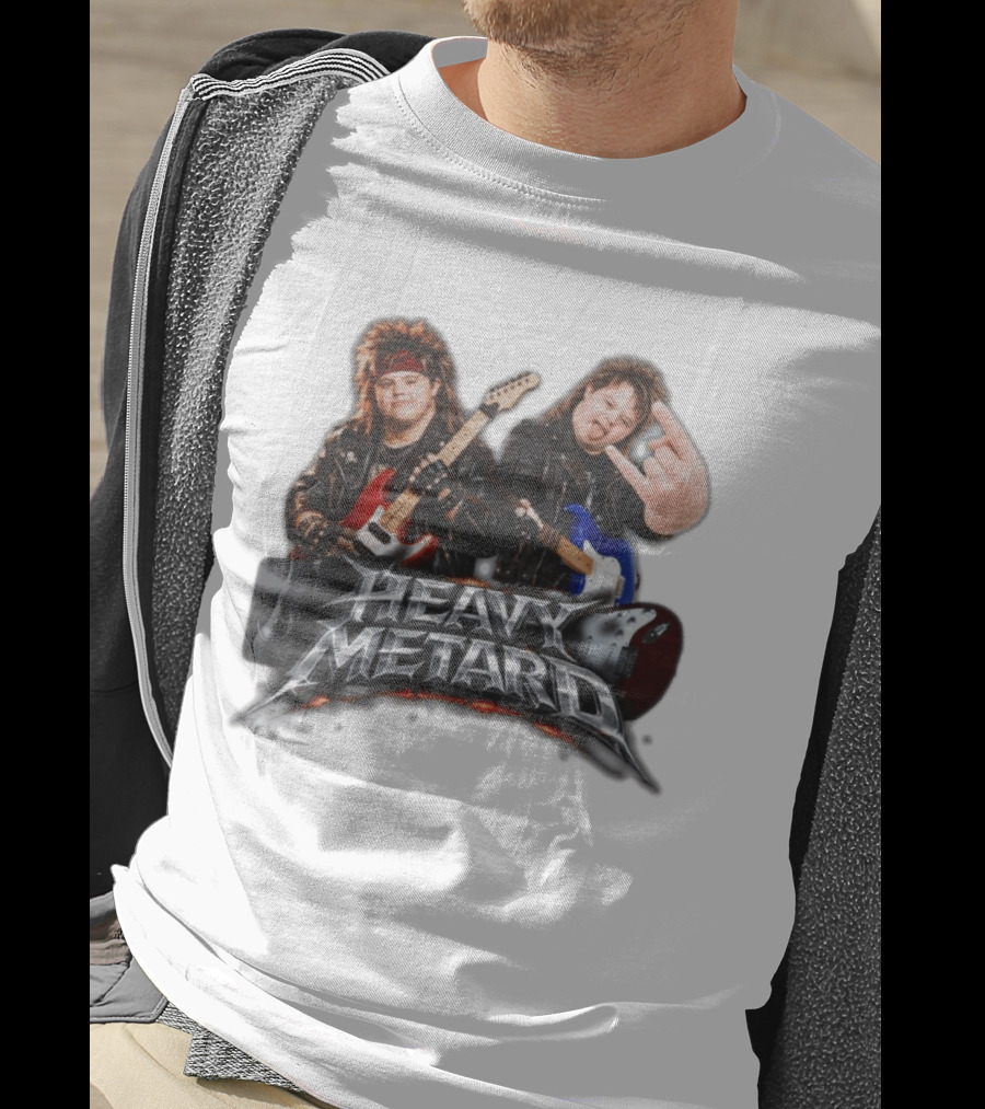 Heavy Metard Rock Gestures And Guitars T-Shirt