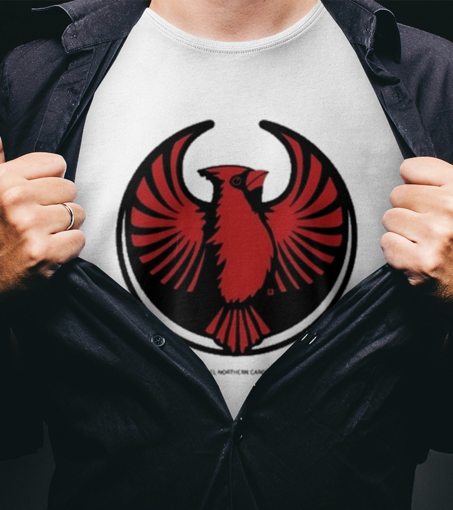 Rebel Northern Cardinal Alliance Heavyweight Bird T-Shirt