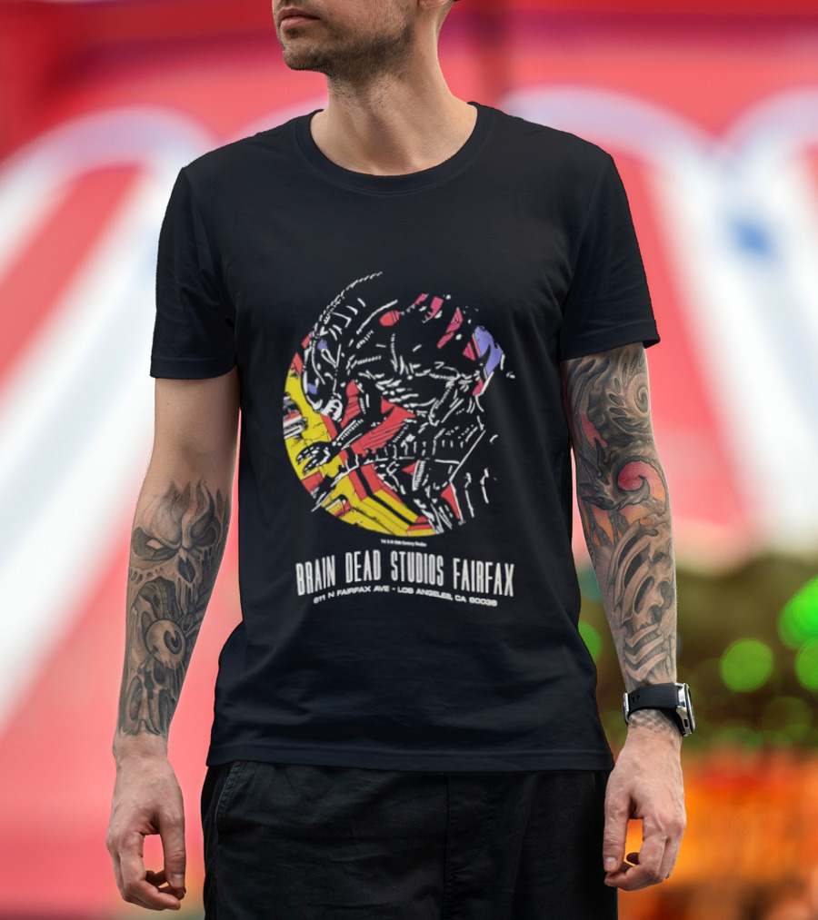 Brain Dead Studios Fairfax Alien One To Another Aug 4 Los Angeles CA RSVP T-Shirt