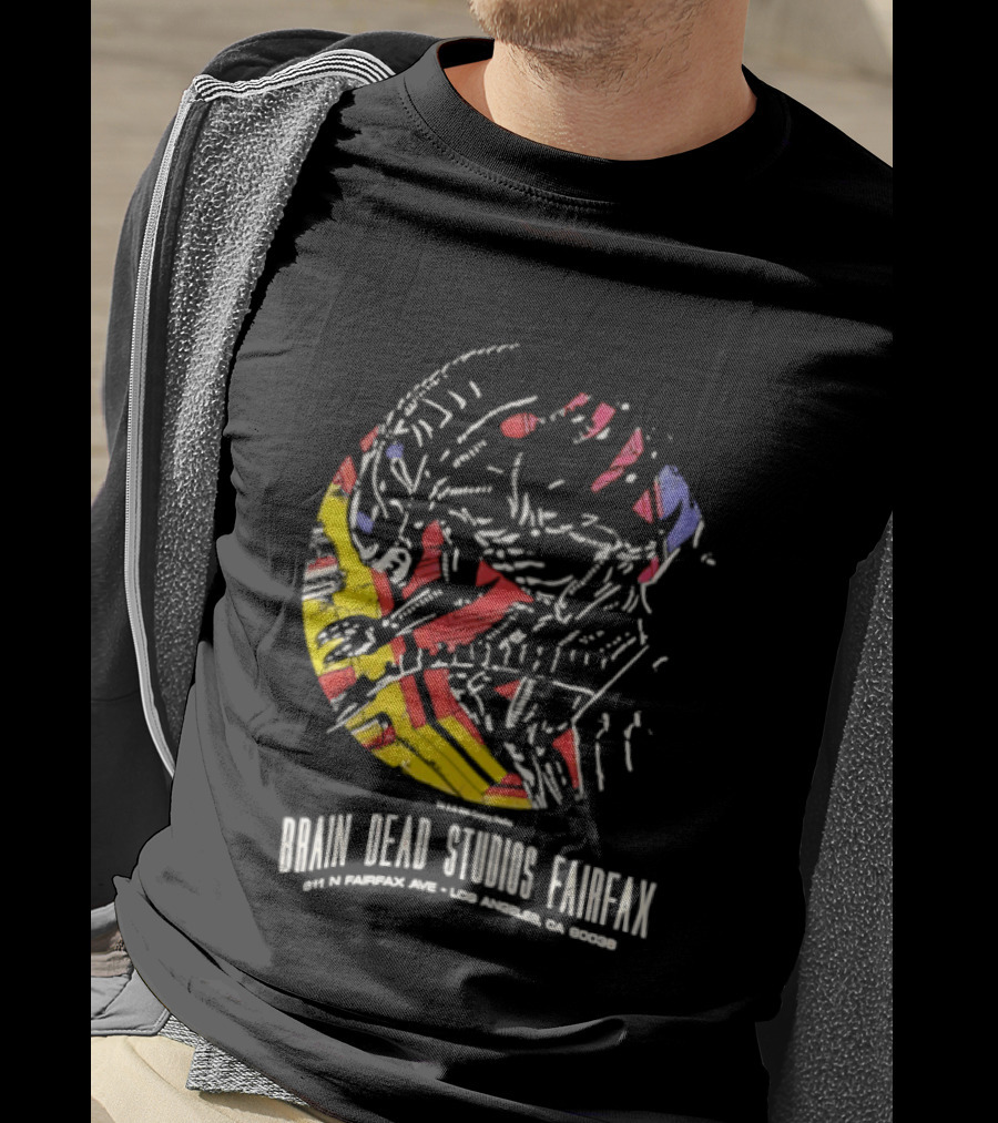 Brain Dead Studios Fairfax Alien One To Another Aug 4 Los Angeles CA RSVP T-Shirt