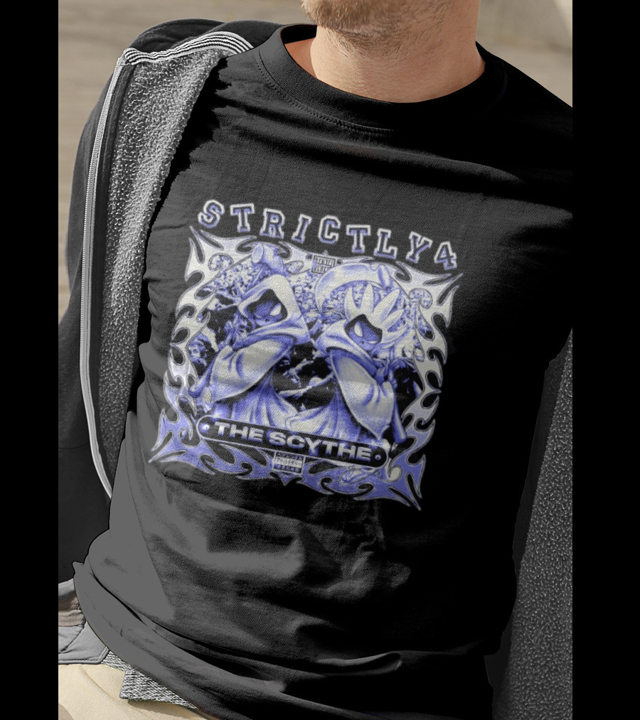 Strictly 4 The Scythe Denzel Curry Album Cover Ravens Banner T-Shirt