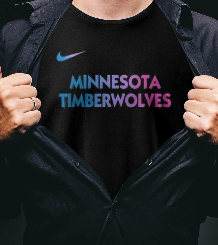 Nike Minnesota Timberwolves Cyberpunk T-Shirt