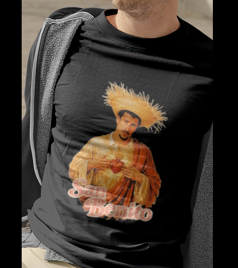San Benito Bad Bunny Sacred Heart Aura T-Shirt