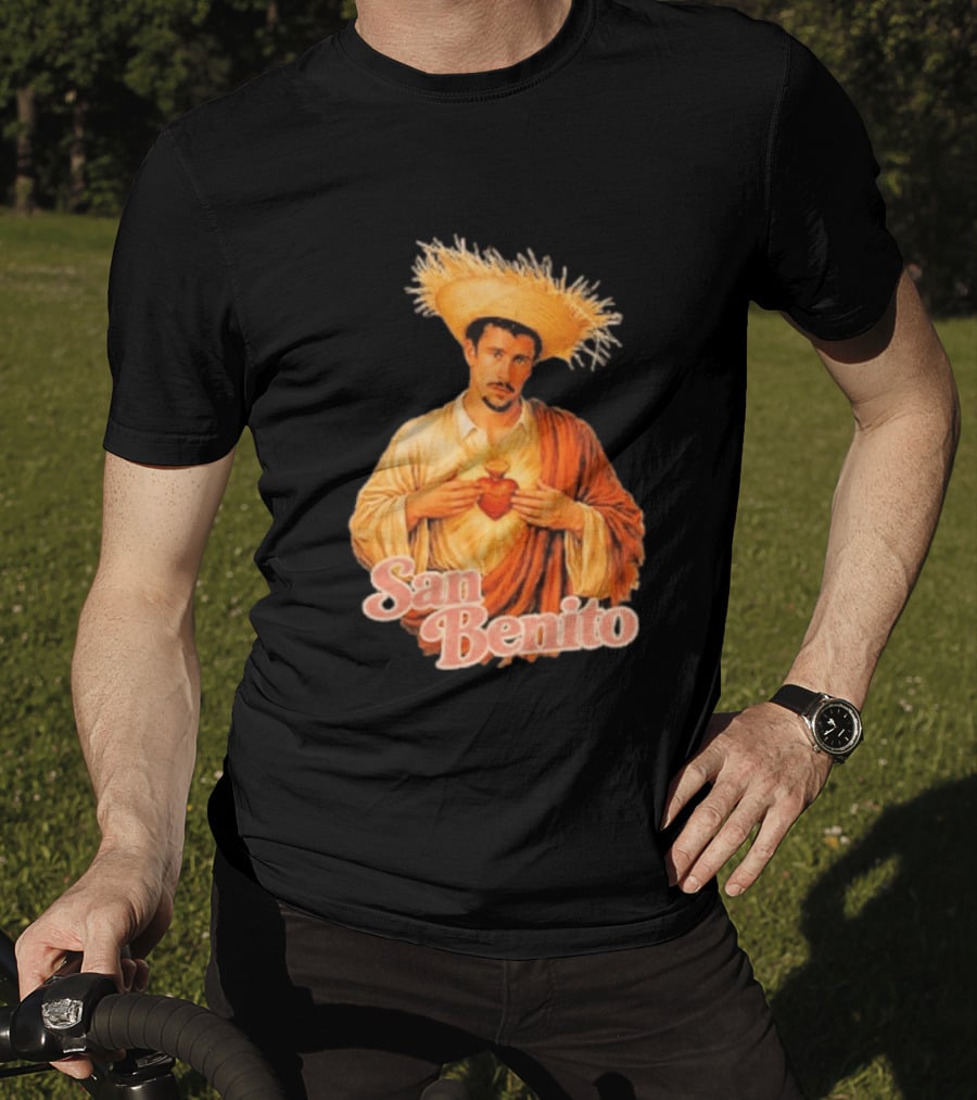 San Benito Bad Bunny Sacred Heart Aura T-Shirt