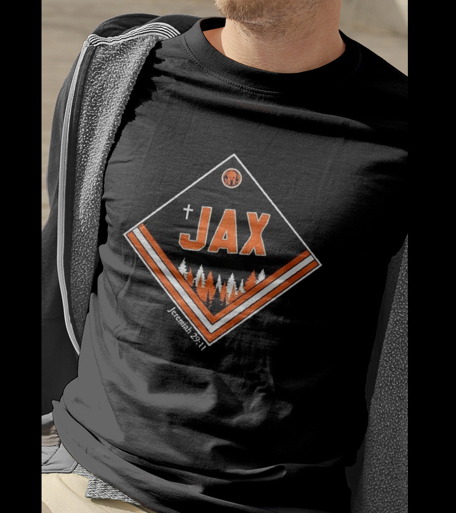 Jax Forrest Jeremiah 29 11 Christian Faith Scenic Tree T-Shirt