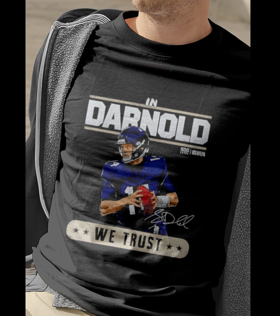 An Darnold Football We Trust T-Shirt