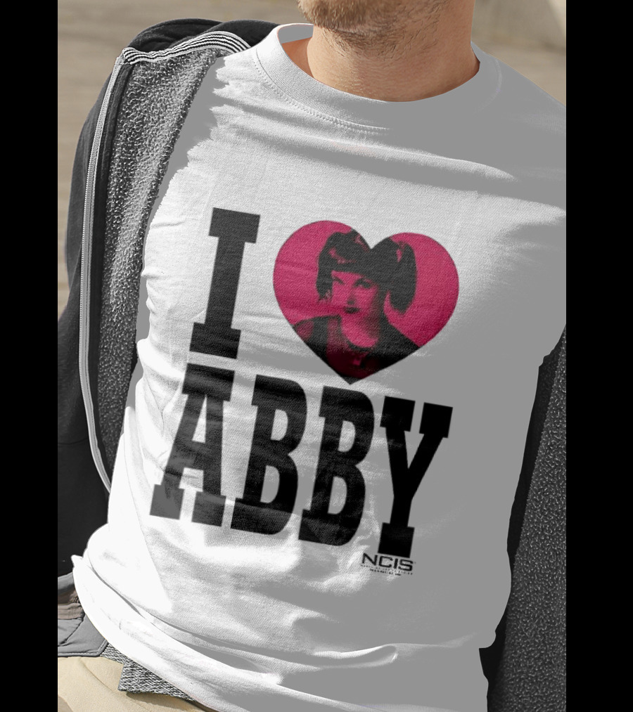 I Love Abby NCIS Pauley Perrette Fan Merchandise T-Shirt
