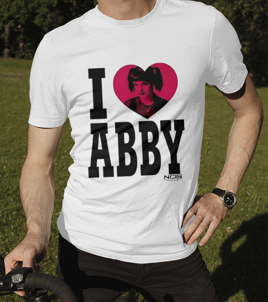 I Love Abby NCIS Pauley Perrette Fan Merchandise T-Shirt