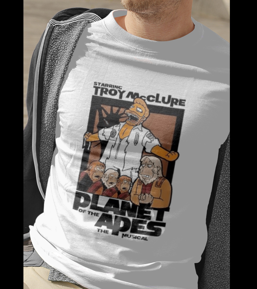 Starring Troy McClure Planet Of The Apes The Musical T-Shirt
