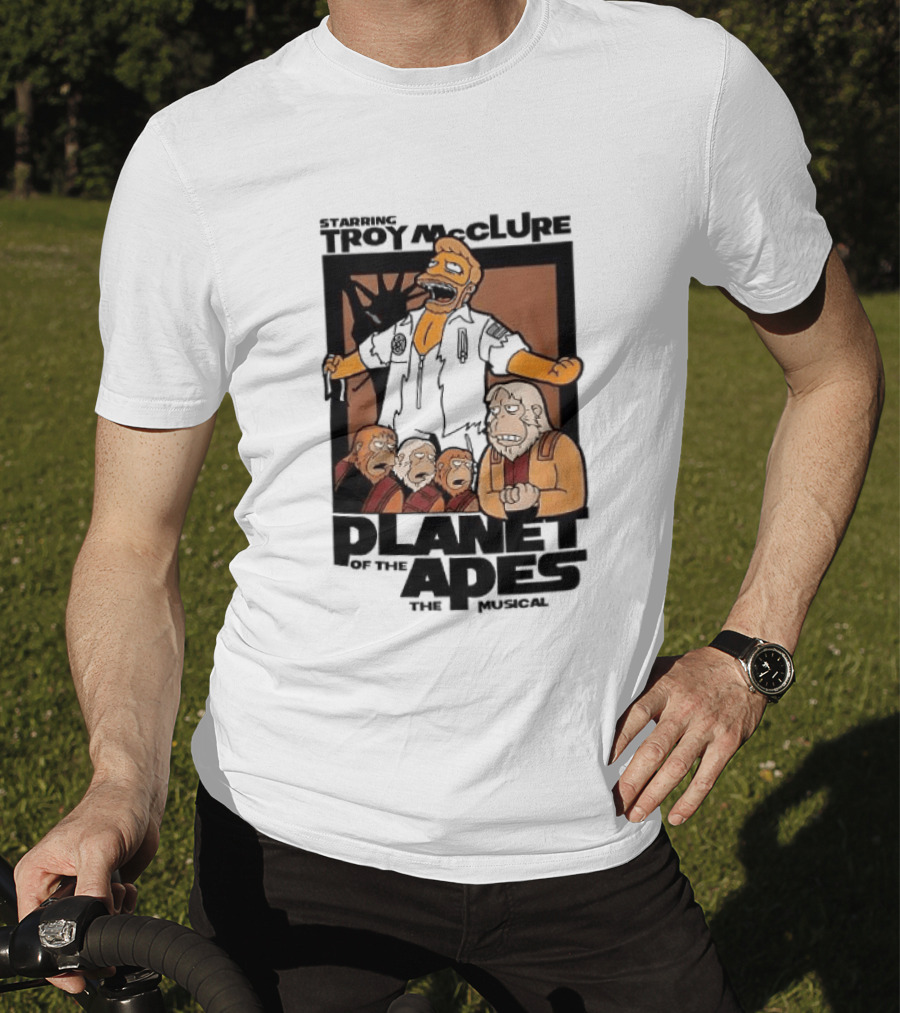 Starring Troy McClure Planet Of The Apes The Musical T-Shirt