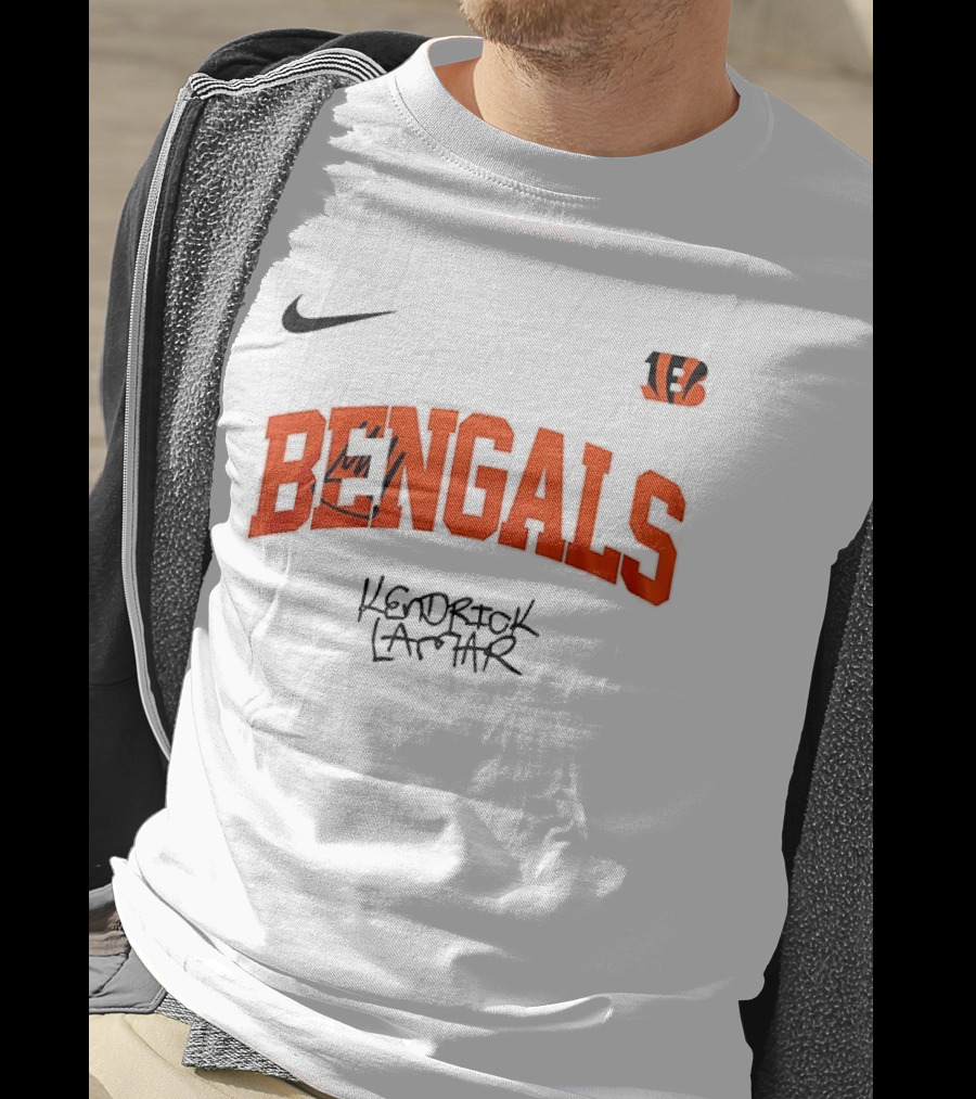 Cincinnati Bengals Kendrick Lamar King Kunta Collaboration Nike 16 T-Shirt