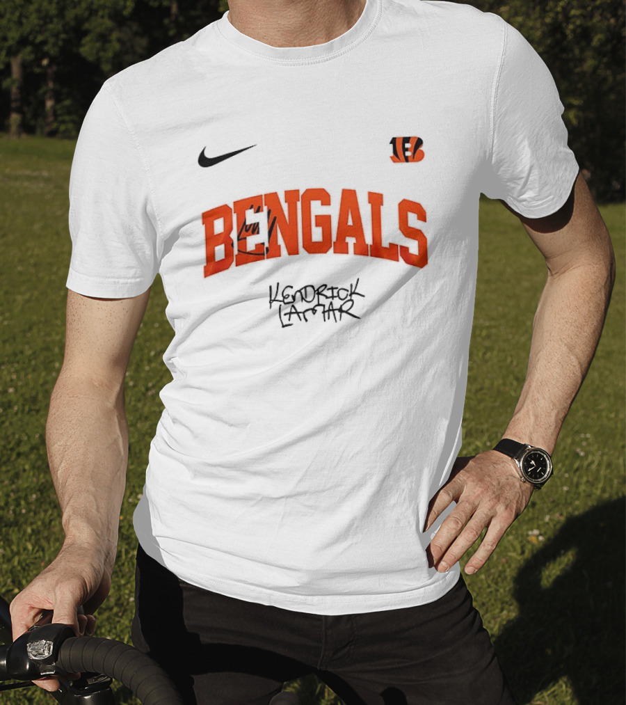 Cincinnati Bengals Kendrick Lamar King Kunta Collaboration Nike 16 T-Shirt
