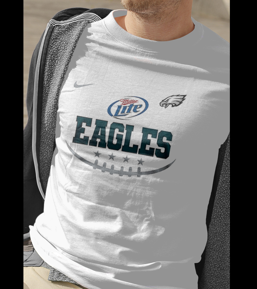 Philadelphia Eagles Miller Time Nike Football Team Collaboration T-Shirt
