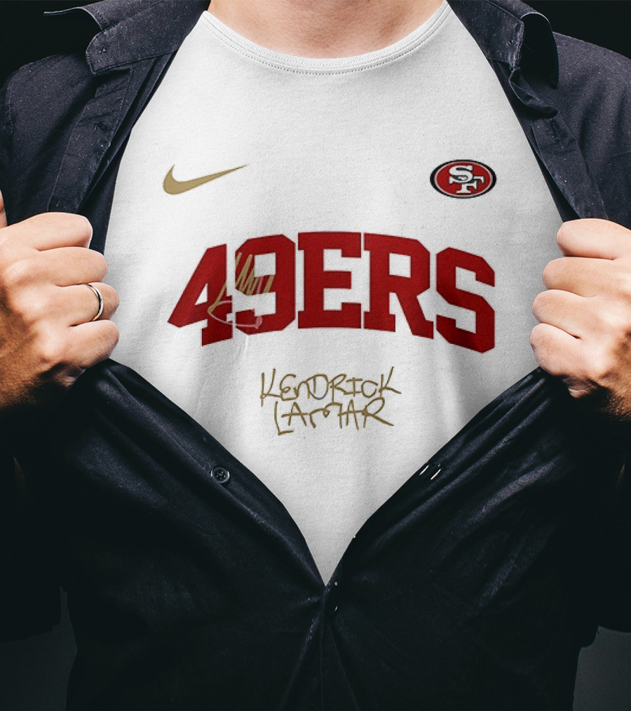 Nike 49ers Kendrick Lamar King Kunta Collaboration T-Shirt