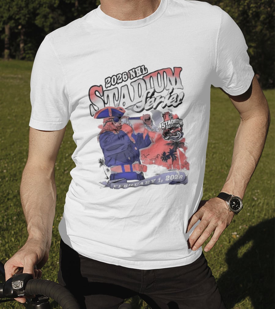 Tampa Bay Buccaneers Stadium Series 2026 Feb 1 Pirate Captain T-Shirt