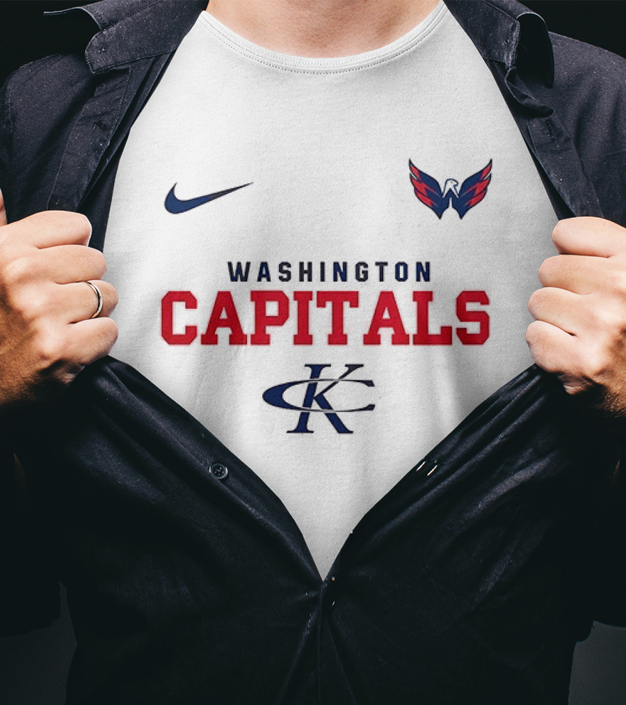 Nike Washington Capitals Kenny Chesney No Shoes Nation Tour T-Shirt