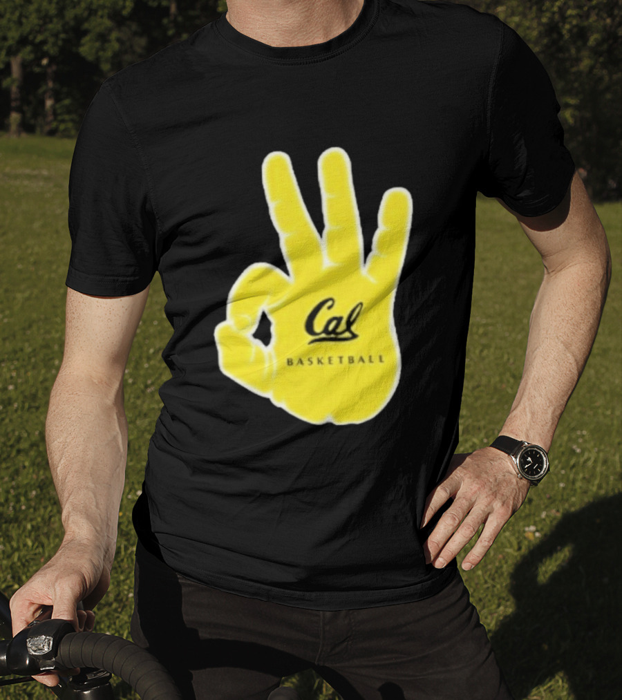 Cal Basketball Hand Sign California Golden Bears T-Shirt