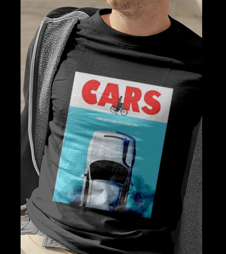 Cars I Think You're Gonna Need A Bigger Bike Jaws T-Shirt