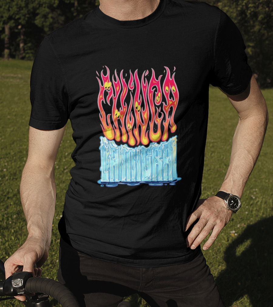 Chili Chimichanga Ice Fire Fusion Melting Pantera T-Shirt