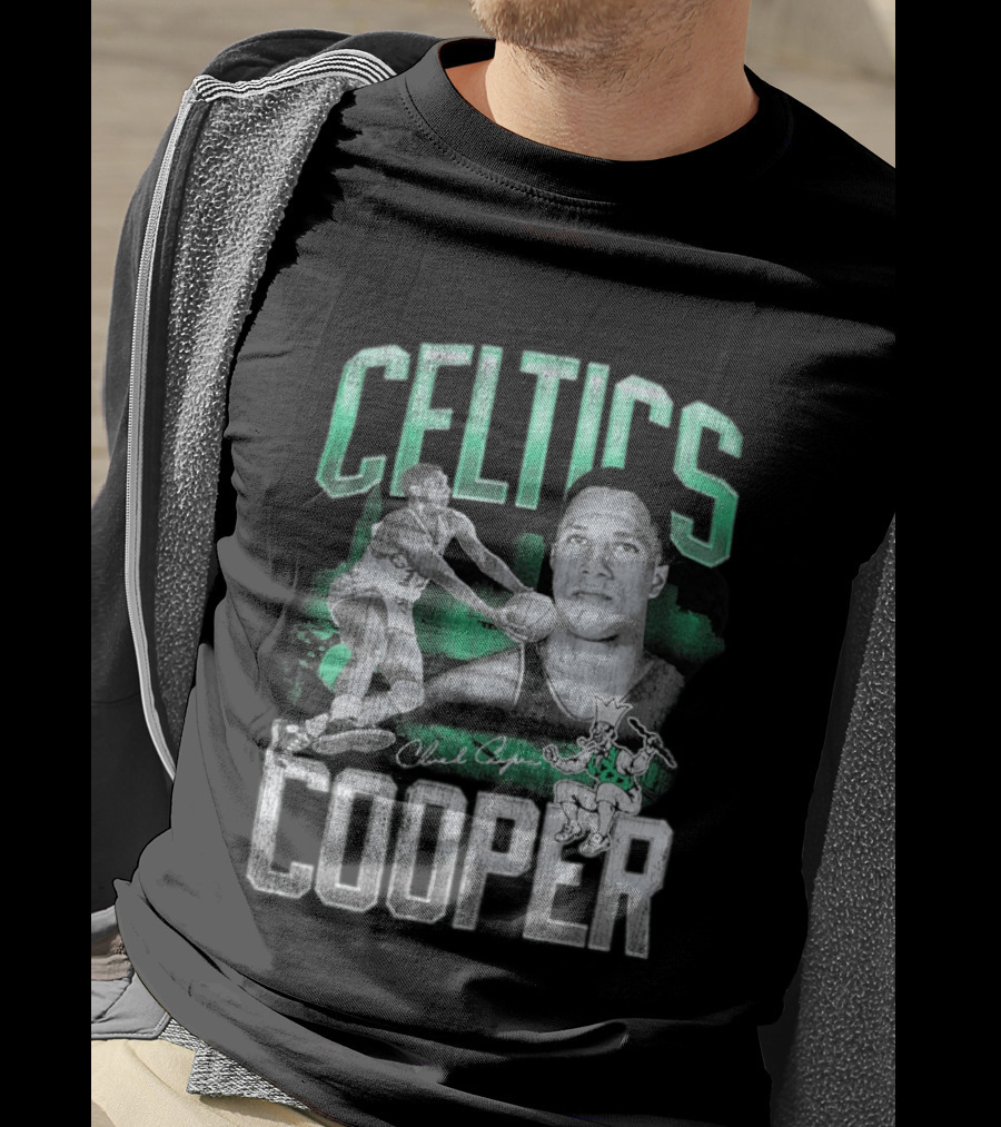 Boston Celtics Chuck Cooper 75th Anniversary Pioneers Player T-Shirt