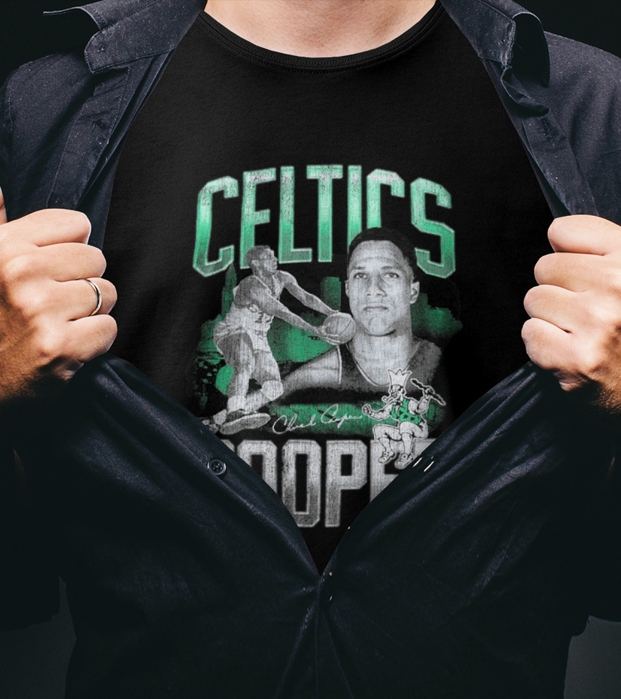 Boston Celtics Chuck Cooper 75th Anniversary Pioneers Player T-Shirt
